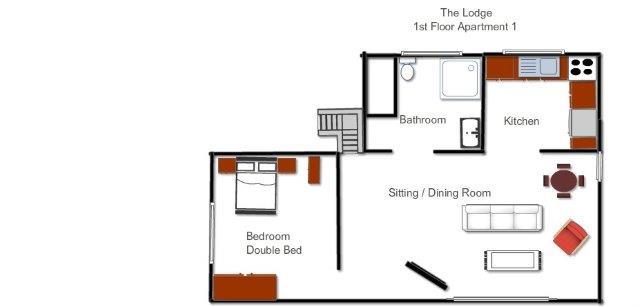The Lodge 1 great for city breaks or the business person needing a central base